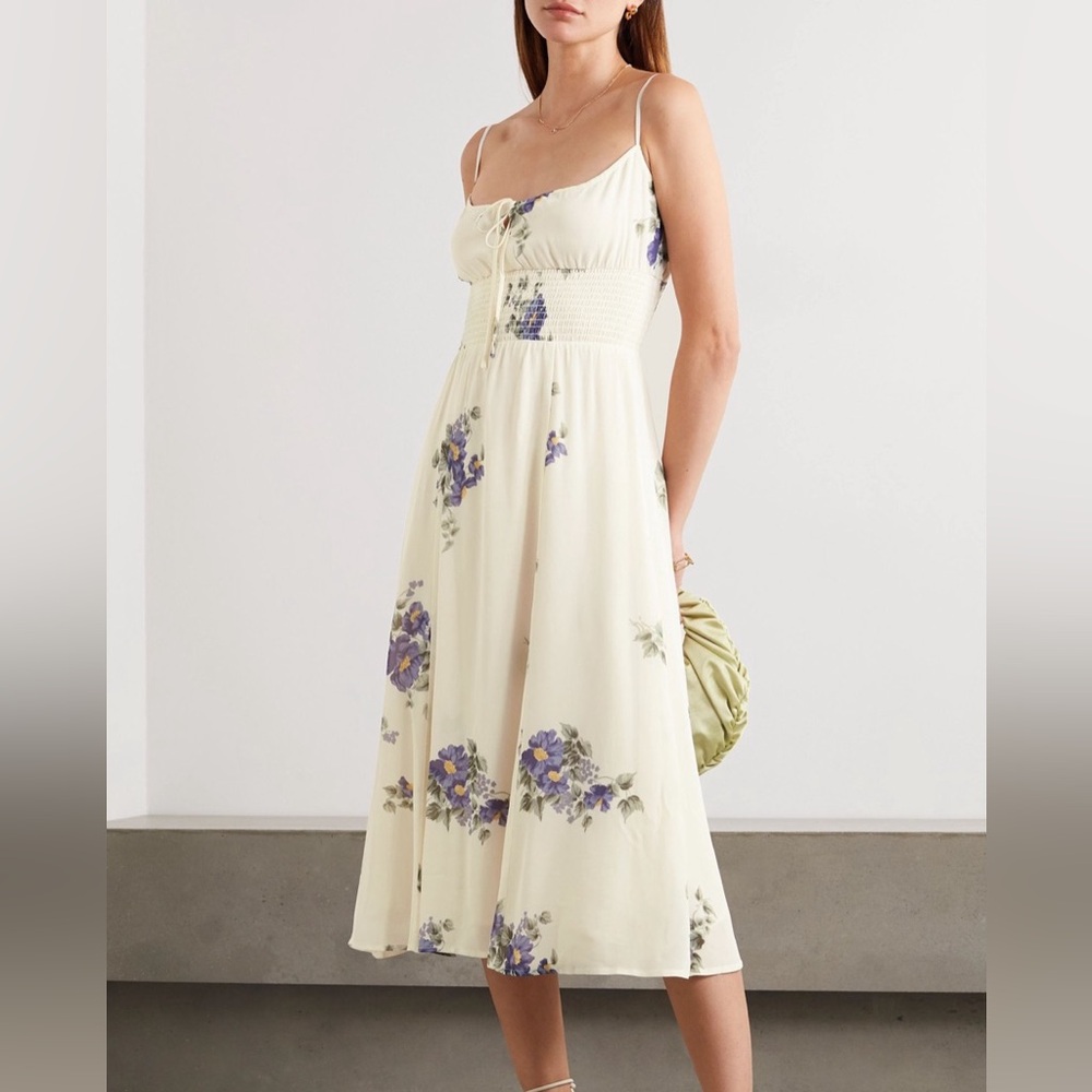 Reformation Bran Dress in Macadamia Size 2